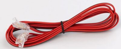 Konektor pro LED pásek 8mm a COB, spojka LED/LED, 200cm kabel, 3A, IP20