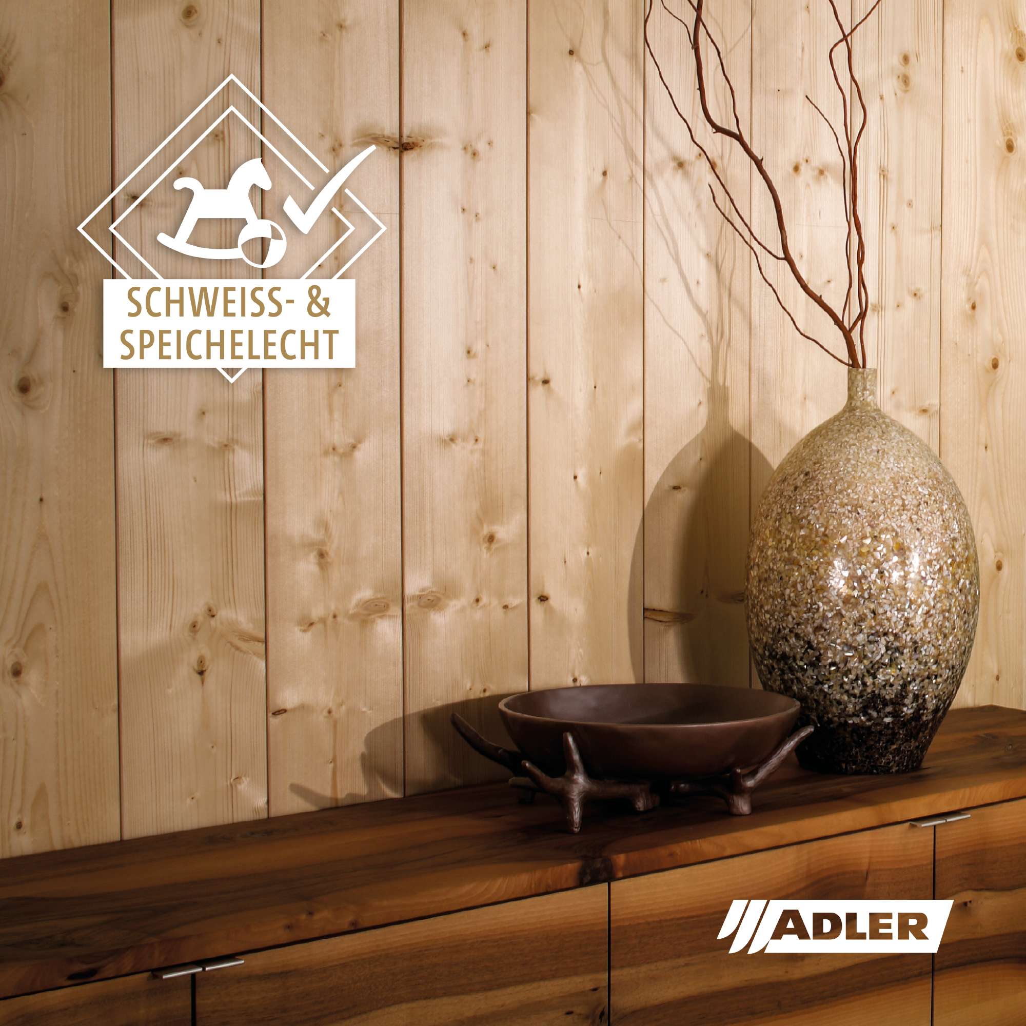 ADLER Holz Lack podlahový lak polomat 2,5l ADLER Holz Lack podlahový lak polomat 2,5l