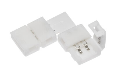 Konektor XC11 pro LED pásek 8mm spojka LED/LED rohový 90st.