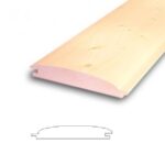 Palubky srubove LA 23*146*4m sm AB  (5ks/bal.=2,92m2)