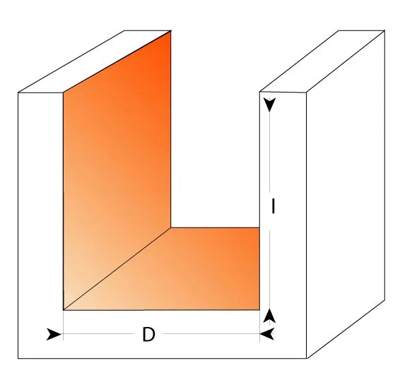 C91109011 C911 Drážkovací fréza krátká - D9x20 L48 S=8 HW C91109011 C911 Drážkovací fréza krátká - D9x20 L48 S=8 HW