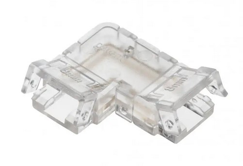 Konektor pro LED pásek 8mm a COB, spojka LED/LED rohový 90st., 3A, IP20 Konektor pro LED pásek 8mm a COB, spojka LED/LED rohový 90st., 3A, IP20