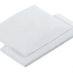 Záslepka do profilu LED GLAX zafrézovaný bílá