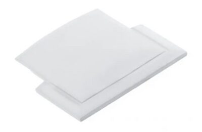 Záslepka do profilu LED GLAX zafrézovaný bílá Záslepka do profilu LED GLAX zafrézovaný bílá