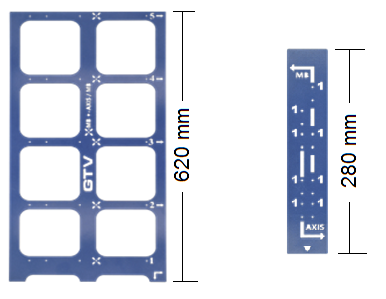 Zásuvkový Box Slim + ModernBox montážní šablona