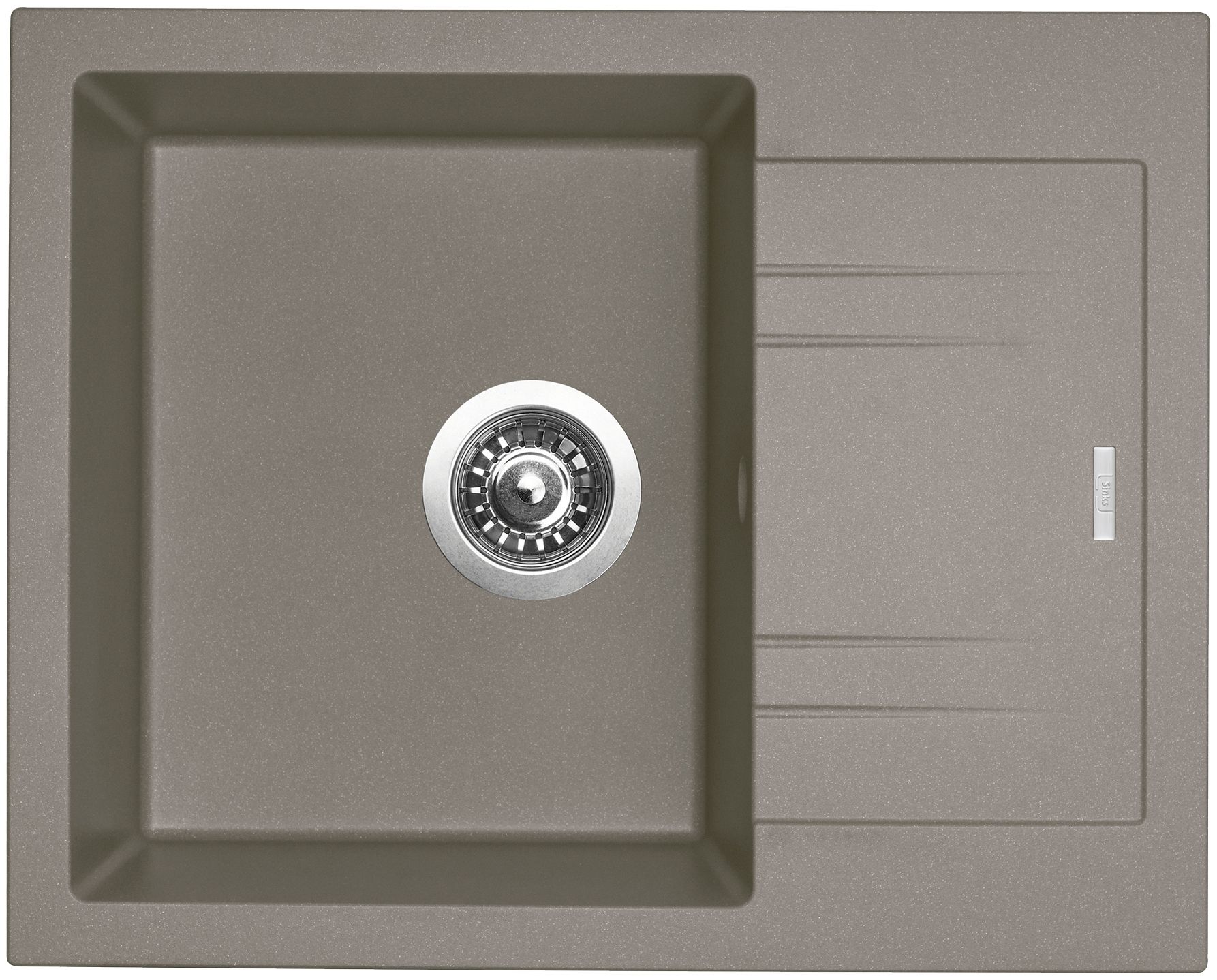 Dřez Sinks granit LINEA 600 N -54 truffle