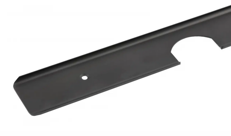 Spoj. lista AL rohova na PD 38mm černá Spoj. lista AL rohova na PD 38mm černá