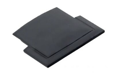 Záslepka do profilu LED GLAX zafrézovaný černá Záslepka do profilu LED GLAX zafrézovaný černá