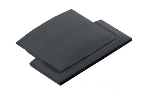 Záslepka do profilu LED GLAX zafrézovaný černá Záslepka do profilu LED GLAX zafrézovaný černá