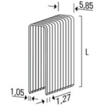 KMR-spona C 41mm  5tisíc kusů