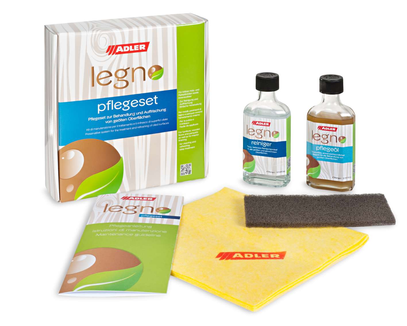 ADLER Legno-pflegeset-udrzba a cisteni olejovych povrchu ADLER Legno-pflegeset-udrzba a cisteni olejovych povrchu