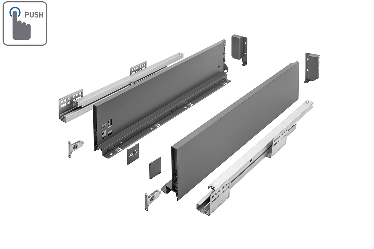 Zásuvkový Box Slim P2O B 300B 116/300mm střední Antracit Zásuvkový Box Slim P2O B 300B 116/300mm střední Antracit