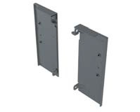 Zásuvkový Box Slim vnitř. zásuvka A držák čel. panelu nízký Antracit Zásuvkový Box Slim vnitř. zásuvka A držák čel. panelu nízký Antracit