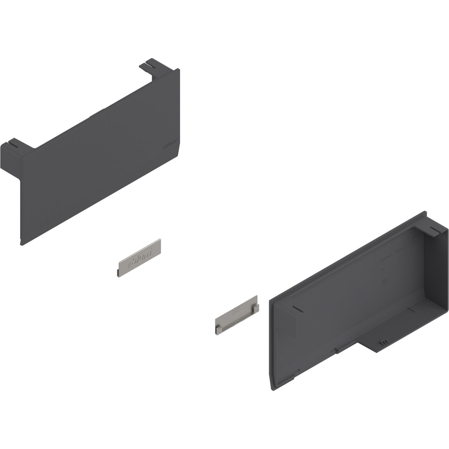 AVENTOS HK top krytka L+P, 22K8000 TG, tmavě šedá AVENTOS HK top krytka L+P, 22K8000 TG, tmavě šedá