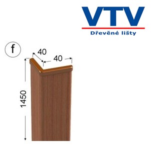 Lišta dřevěná O 2812 2,5m c.67 Lišta dřevěná O 2812 2,5m c.67