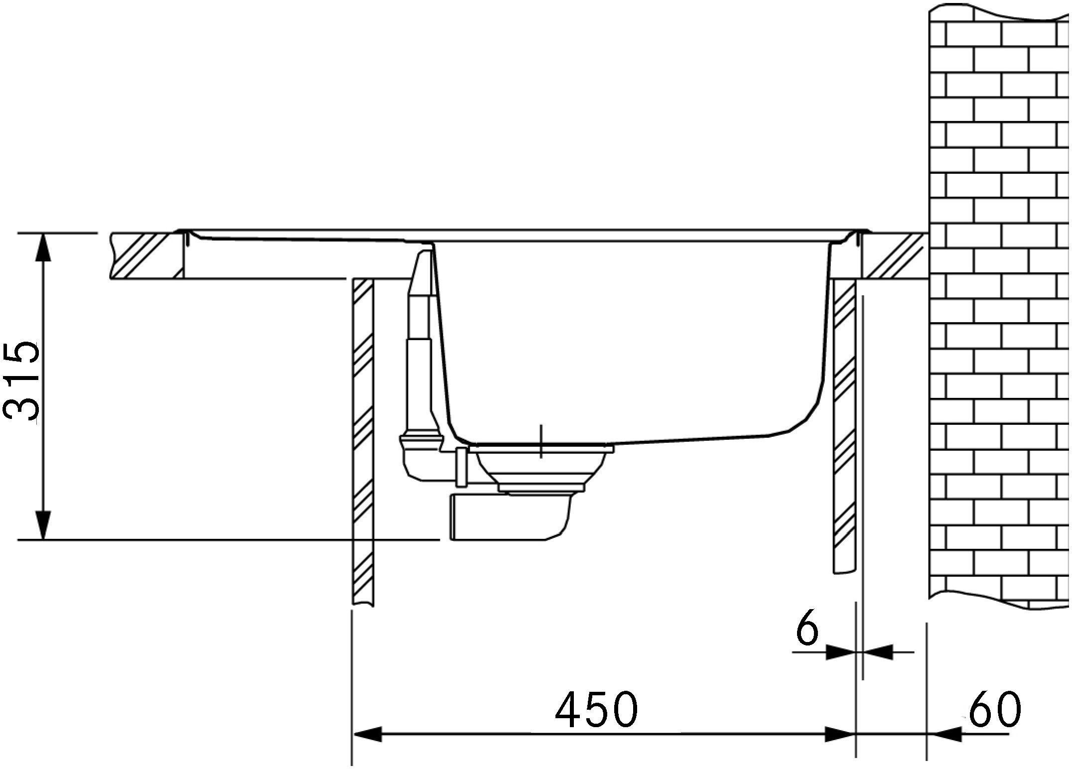 Dřez Franke fragranit MRG 611-62 kašmír Dřez Franke fragranit MRG 611-62 kašmír