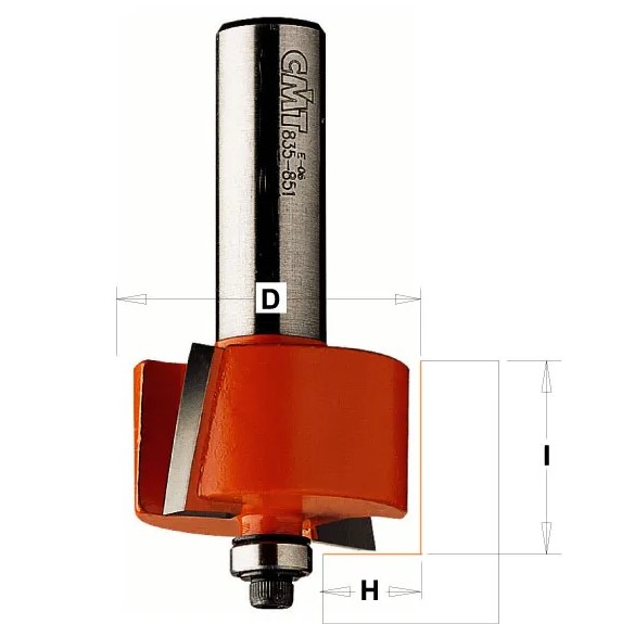 C93535011 C935 Falcovací fréza na polodrážku - H12,7 D34,9x12,7 S=8 HW C93535011 C935 Falcovací fréza na polodrážku – H12,7 D34,9×12,7 S=8 HW