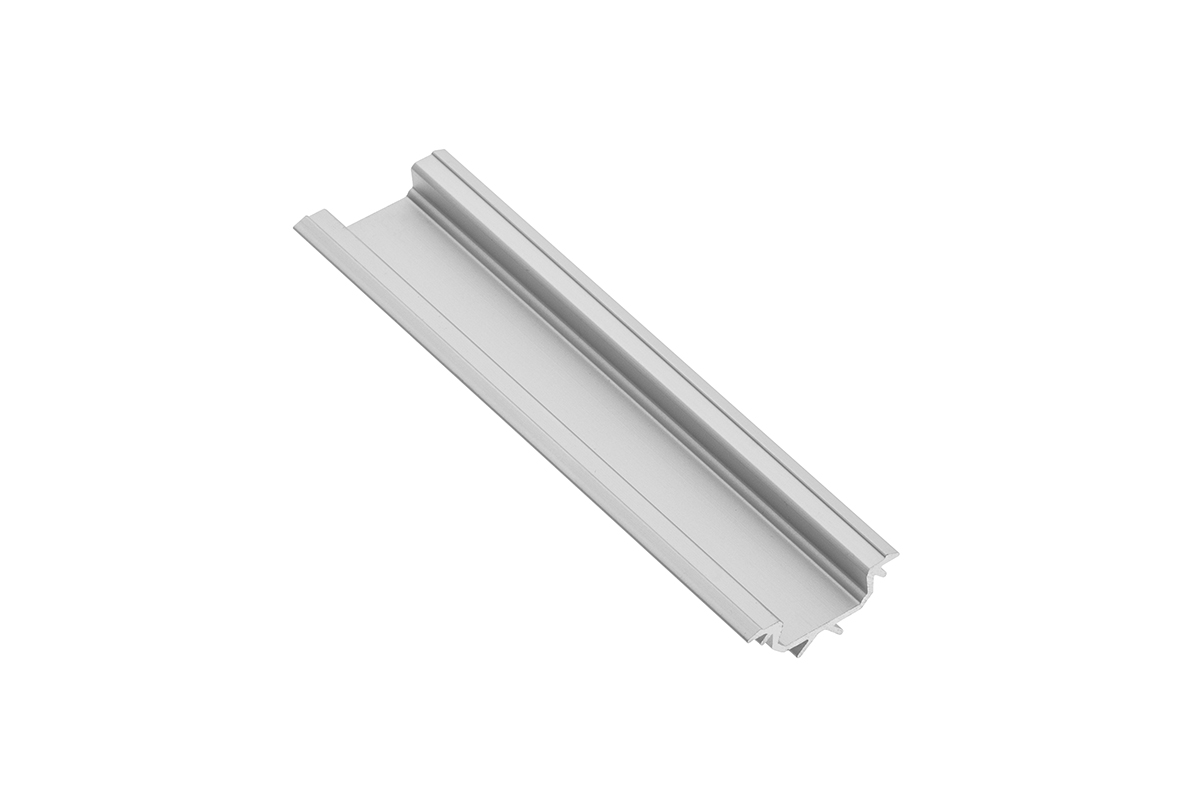 LED profil AL GLAX rohový 45st. stříbrný 3,05 m LED profil AL GLAX rohový 45st. stříbrný 3,05 m