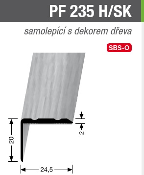 Přechodová lišta 89-15352771 270cm dub vapenny Přechodová lišta 89-15352771 270cm dub vapenny