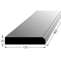 Práh dub 800*150/síla 20mm Práh dub 800*150/síla 20mm