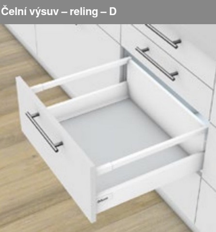 TandemBox Antaro Blum sada 30kg 199/400 bílá, výška D, bočnice M, sada se skládá z: TandemBox Antaro Blum sada 30kg 199/400 bílá, výška D, bočnice M, sada se skládá z: