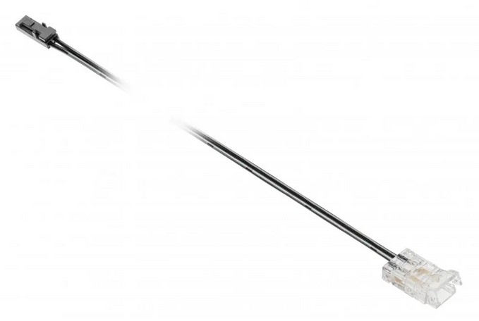 Konektor pro LED pásek 8mm a COB, LED/mini AMP, 200cm kabel, 3A, IP20 Konektor pro LED pásek 8mm a COB, LED/mini AMP, 200cm kabel, 3A, IP20