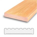 Terasa Sibiřský modřín 27*142*3000 (3m) J/H A/B