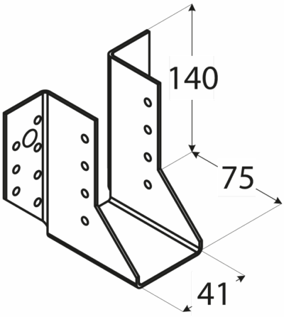 WB 6 – 41*140 trámová botka