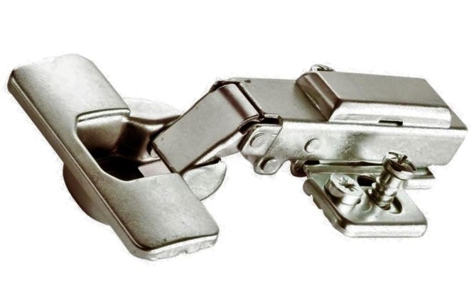 Zav. In. s tlumením 3D naložený s 3D excentrickou podložkou H0 euro šroub - clip Zav. In. s tlumením 3D naložený s 3D excentrickou podložkou H0 euro šroub – clip