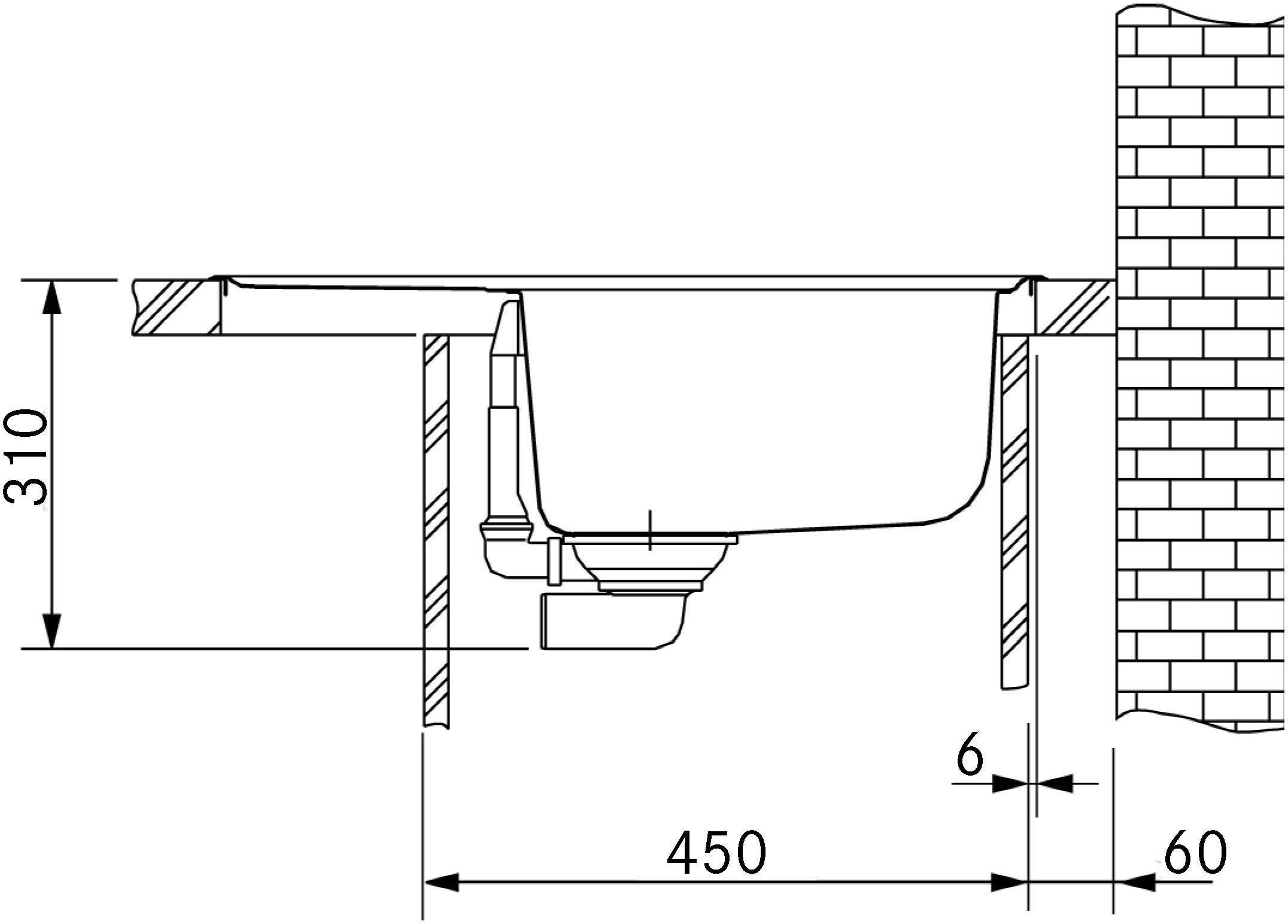 Dřez Franke fragranit BFG 611-62 kašmír Dřez Franke fragranit BFG 611-62 kašmír