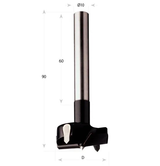 C51245011 C512 Sukovník ruční - D45 L90 S=10x50 HW P C51245011 C512 Sukovník ruční – D45 L90 S=10×50 HW P