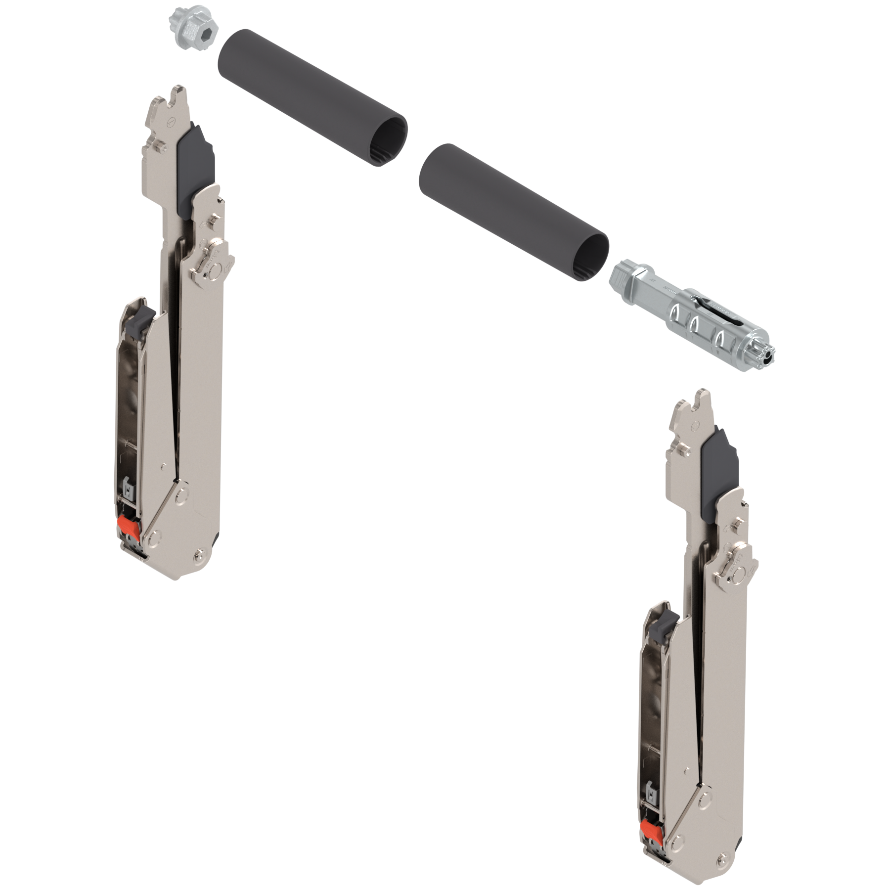 AVENTOS HL top Rameno L+P, výška korpusu KH 340-389, 22L3500