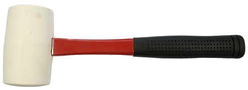 Palice gumová bílá 450g s rukojetí kov/TPR Palice gumová bílá 450g s rukojetí kov/TPR