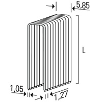 KMR-spona C 38mm 5tisíc kusů KMR-spona C 38mm 5tisíc kusů