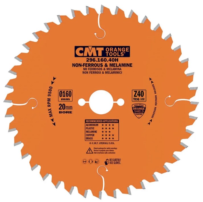 C29616056H Orange Pilový kotouč na lamino, plast a neželezné kovy - D160x2,2 d20 Z56 HW C29616056H Orange Pilový kotouč na lamino, plast a neželezné kovy – D160x2,2 d20 Z56 HW