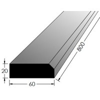 Práh dub 800* 60/síla 20mm Práh dub 800* 60/síla 20mm