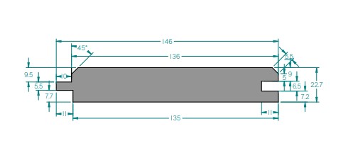 Palubky fase H 23*146*4,2m sm AB hladké (5ks/bal=3,066m2) Palubky fase H 23*146*4,2m sm AB hladké (5ks/bal=3,066m2)