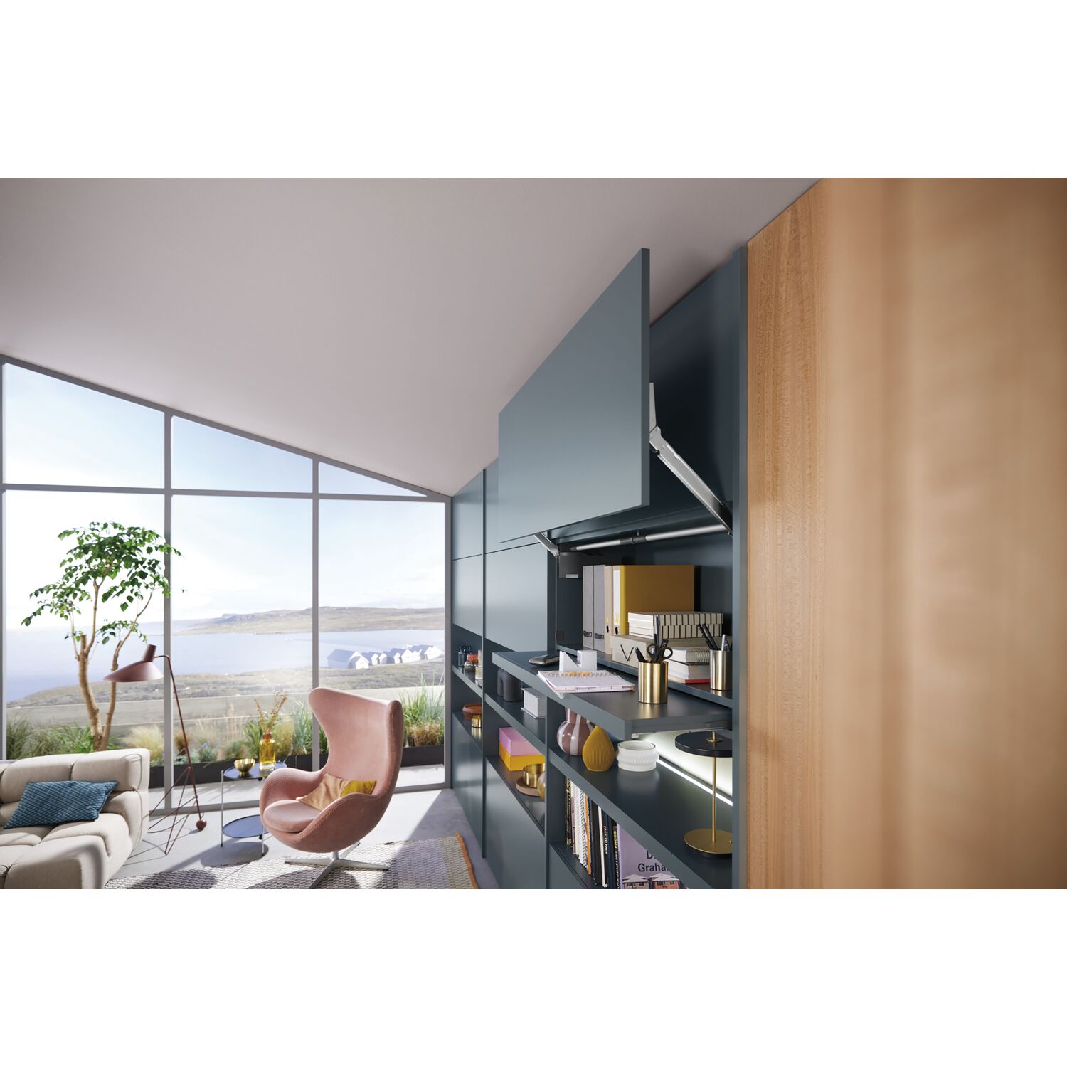 AVENTOS HL top Blumotion Zdvihač L+P, výška KH 390-540, K našroubování, 22L2500 AVENTOS HL top Blumotion Zdvihač L+P, výška KH 390-540, K našroubování, 22L2500