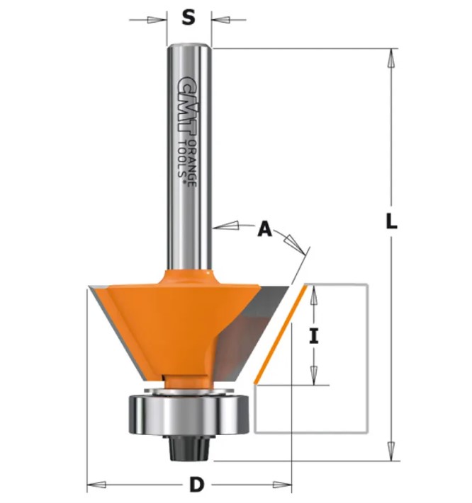 C90926011 C909 Kombinovaná fréza – 30° D27x9 S=8 HW