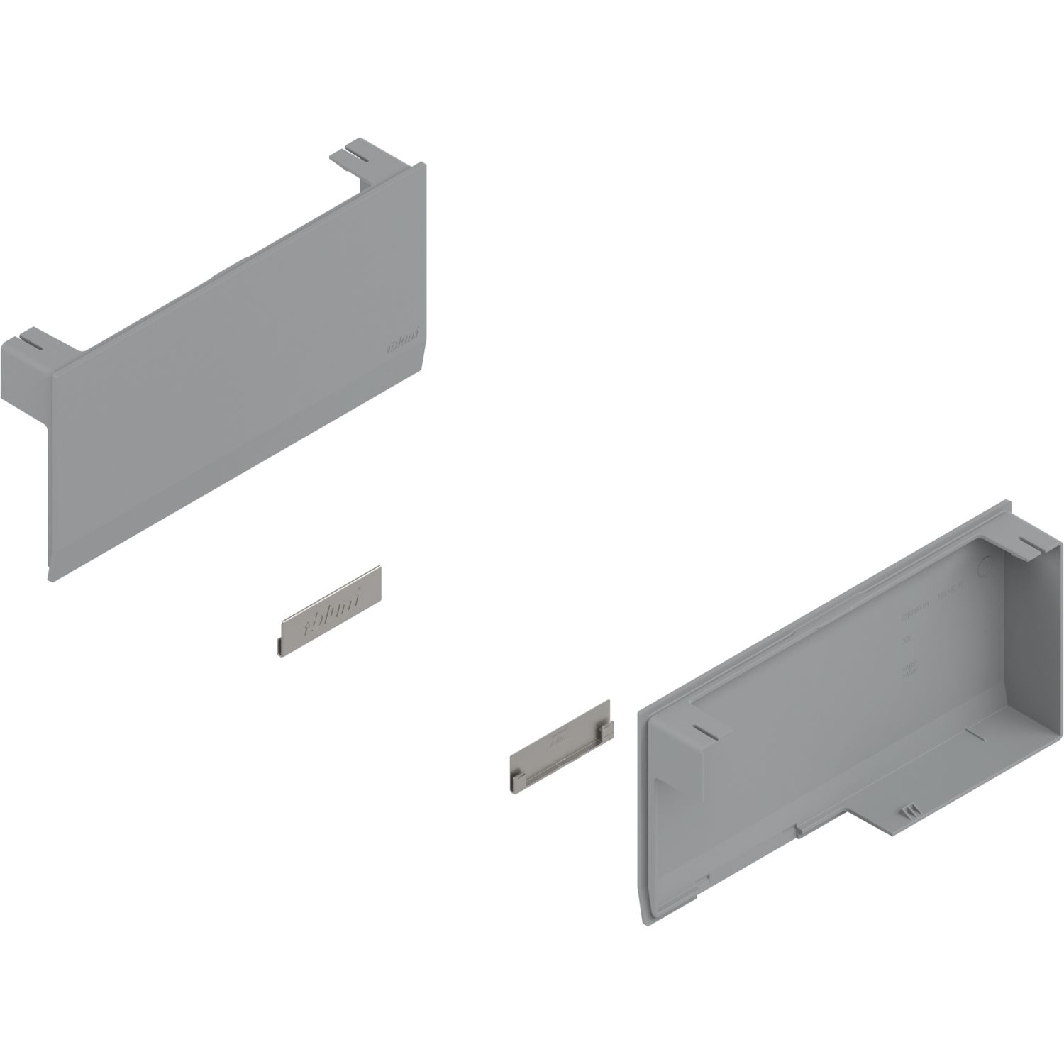 AVENTOS HK top krytka L+P, 22K8000 HG, světle šedá AVENTOS HK top krytka L+P, 22K8000 HG, světle šedá