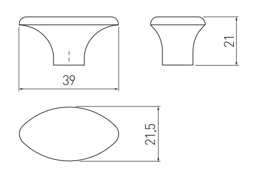 Uch. konpka GZ-1148 starobronz Uch. konpka GZ-1148 starobronz