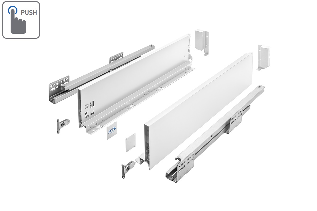Zásuvkový Box Slim P2O B1 500B1 116/500mm střední Bílá Zásuvkový Box Slim P2O B1 500B1 116/500mm střední Bílá