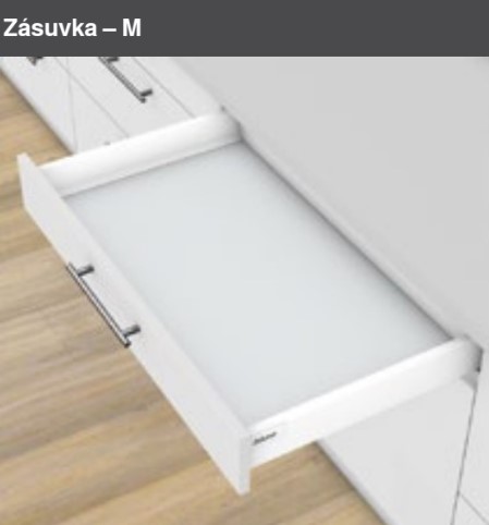 TandemBox Antaro Blum sada 65kg 84/450 bílá, výška M, sada se skládá z: TandemBox Antaro Blum sada 65kg 84/450 bílá, výška M, sada se skládá z: