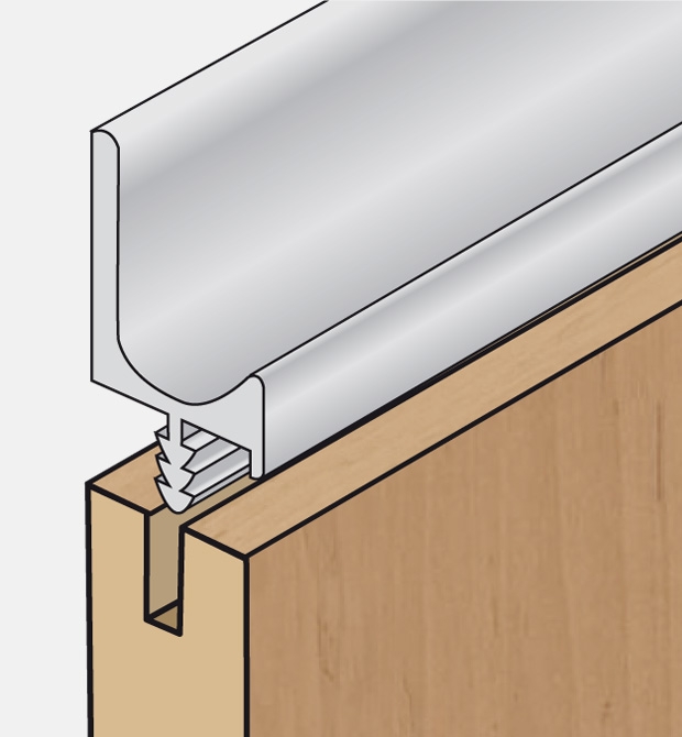 Uchytkový profil UK5 délka 2m, hliník stř. elox Uchytkový profil UK5 délka 2m, hliník stř. elox