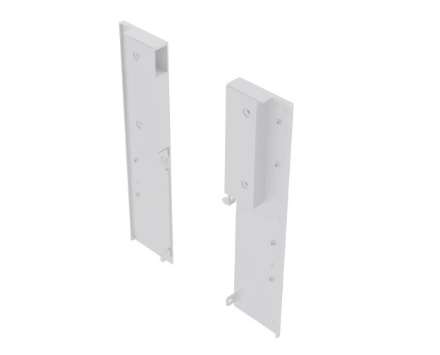 Zásuvkový Box Slim vnitř. zásuvka C1 držák čel. panelu vysoký Bílá