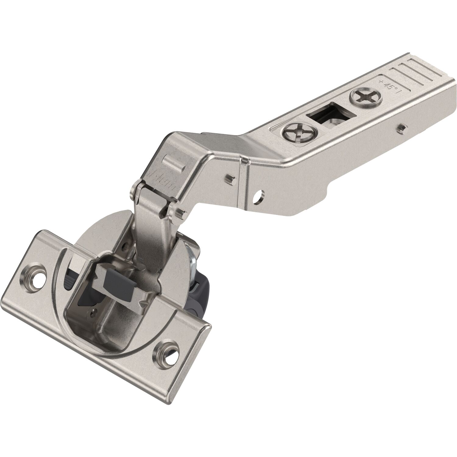 Zav. BLUM CLIP top s tlum. BLUMOTION, uhlovy 45°I, na vrut 79B9658 Zav. BLUM CLIP top s tlum. BLUMOTION, uhlovy 45°I, na vrut 79B9658