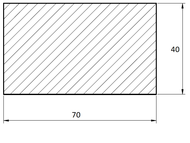 Terasa Evropský modřín 40*70*4000 (4m)