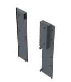 Zásuvkový Box Slim vnitř. zásuvka C držák čel. panelu vysoký Antracit Zásuvkový Box Slim vnitř. zásuvka C držák čel. panelu vysoký Antracit