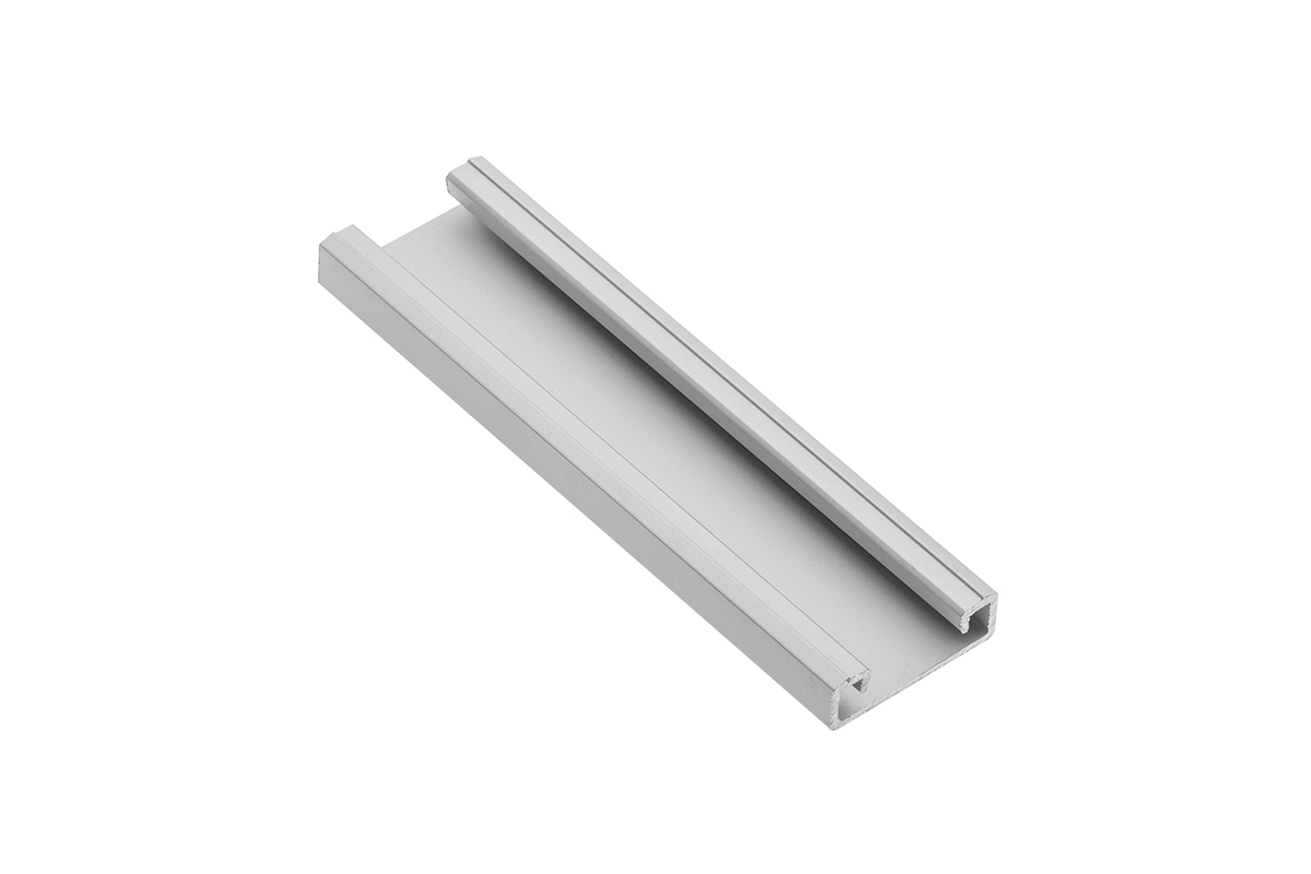 LED profil AL GLAX přisazený stříbrný 3 m LED profil AL GLAX přisazený stříbrný 3 m