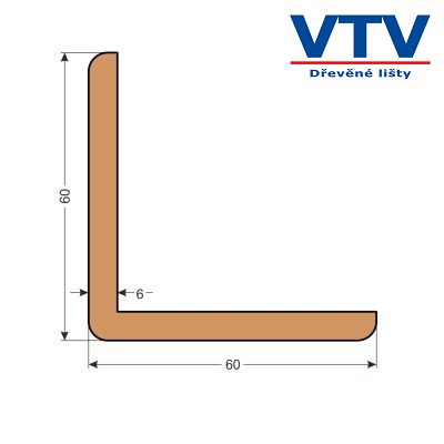 Lišta dřevěná D 2009   2,5m                  c.61